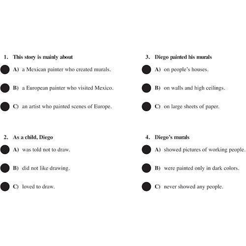 Hot Dots Reading Comprehension Card Set - Getting the Main Idea