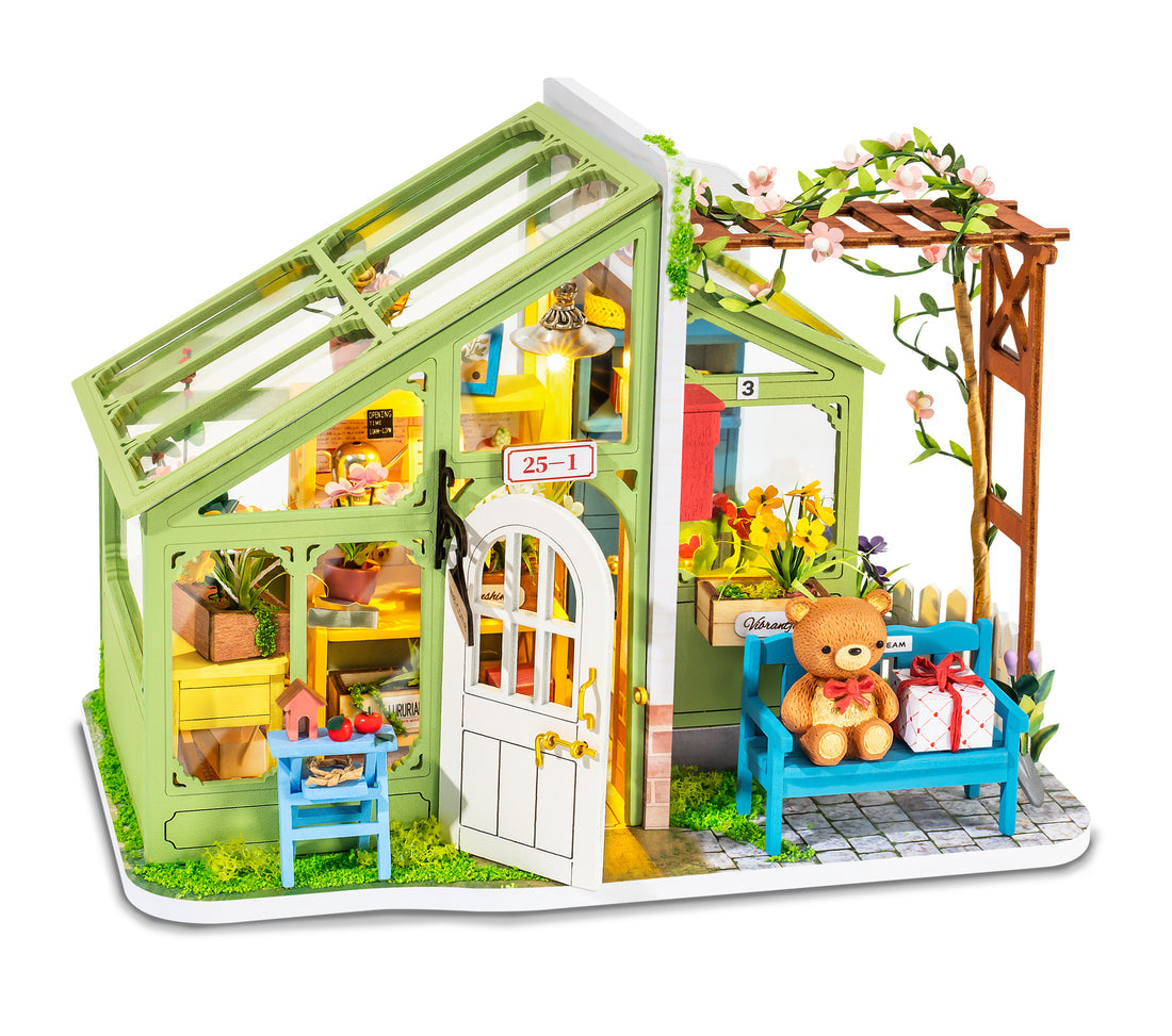 3D Miniature: Spring Flowers