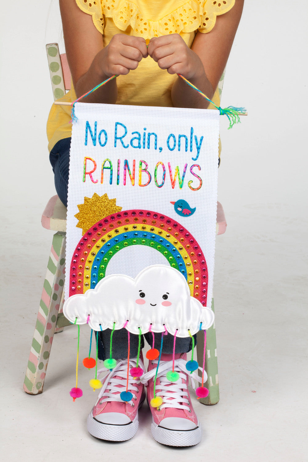 Quick Stitch Banner - Rainbow
