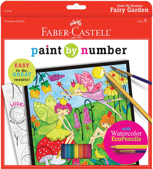 Paint By Number Fairy Garden