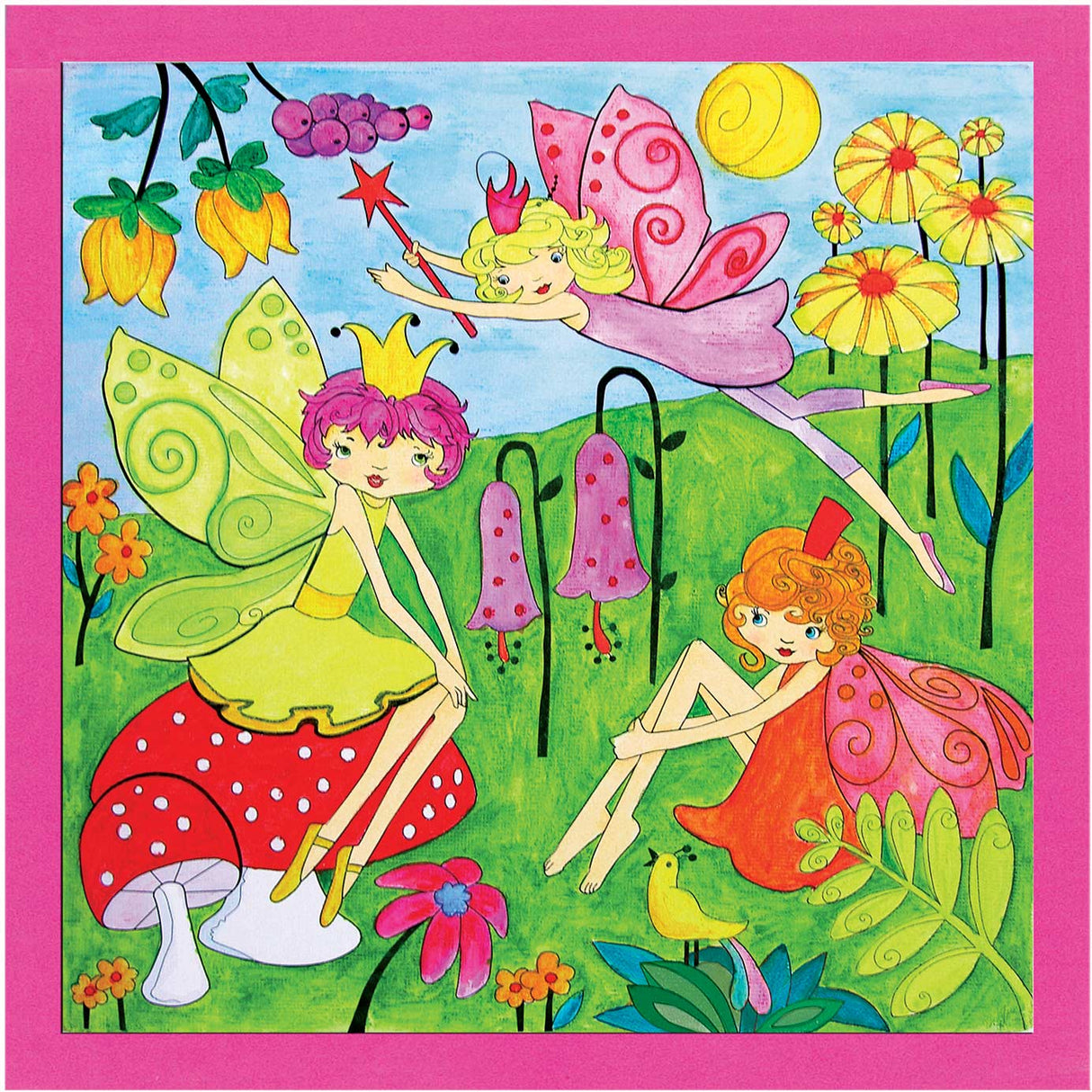 Paint By Number Fairy Garden