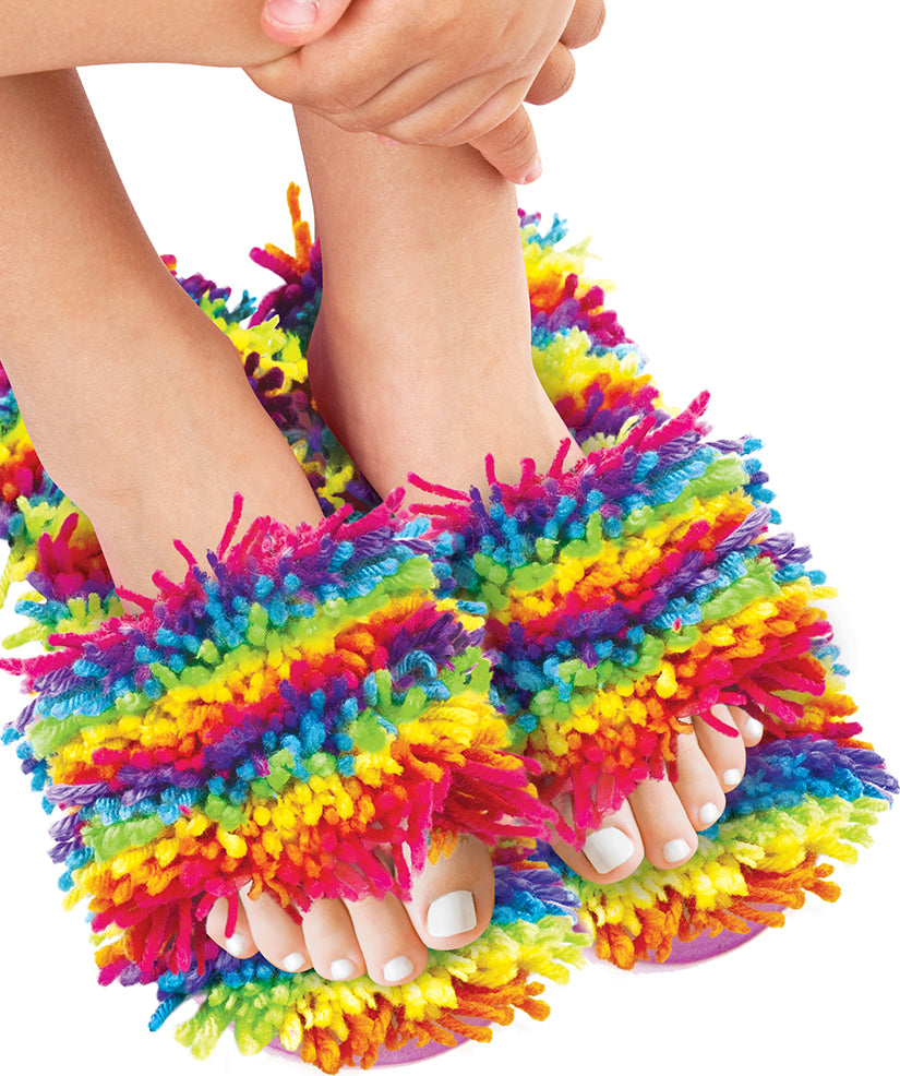 Latch Hook Slipper Kit