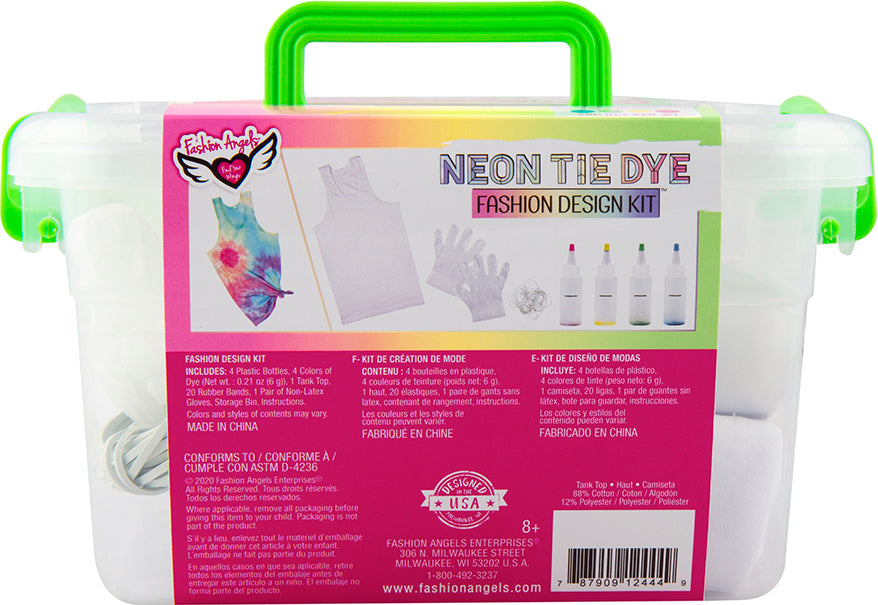 Neon Tie Dye Tank Top Keeper Crate