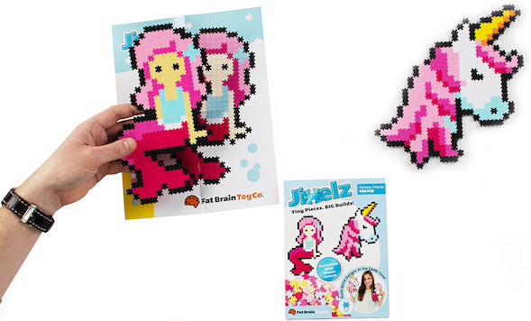 Jixelz 700 pc Set - Fantasy Friends