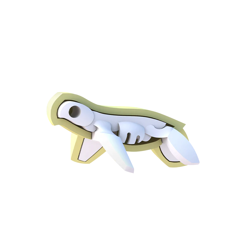 Halftoys - GREEN TURTLE