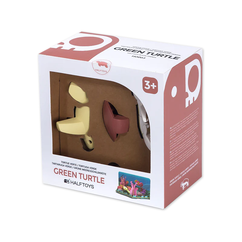 Halftoys - GREEN TURTLE