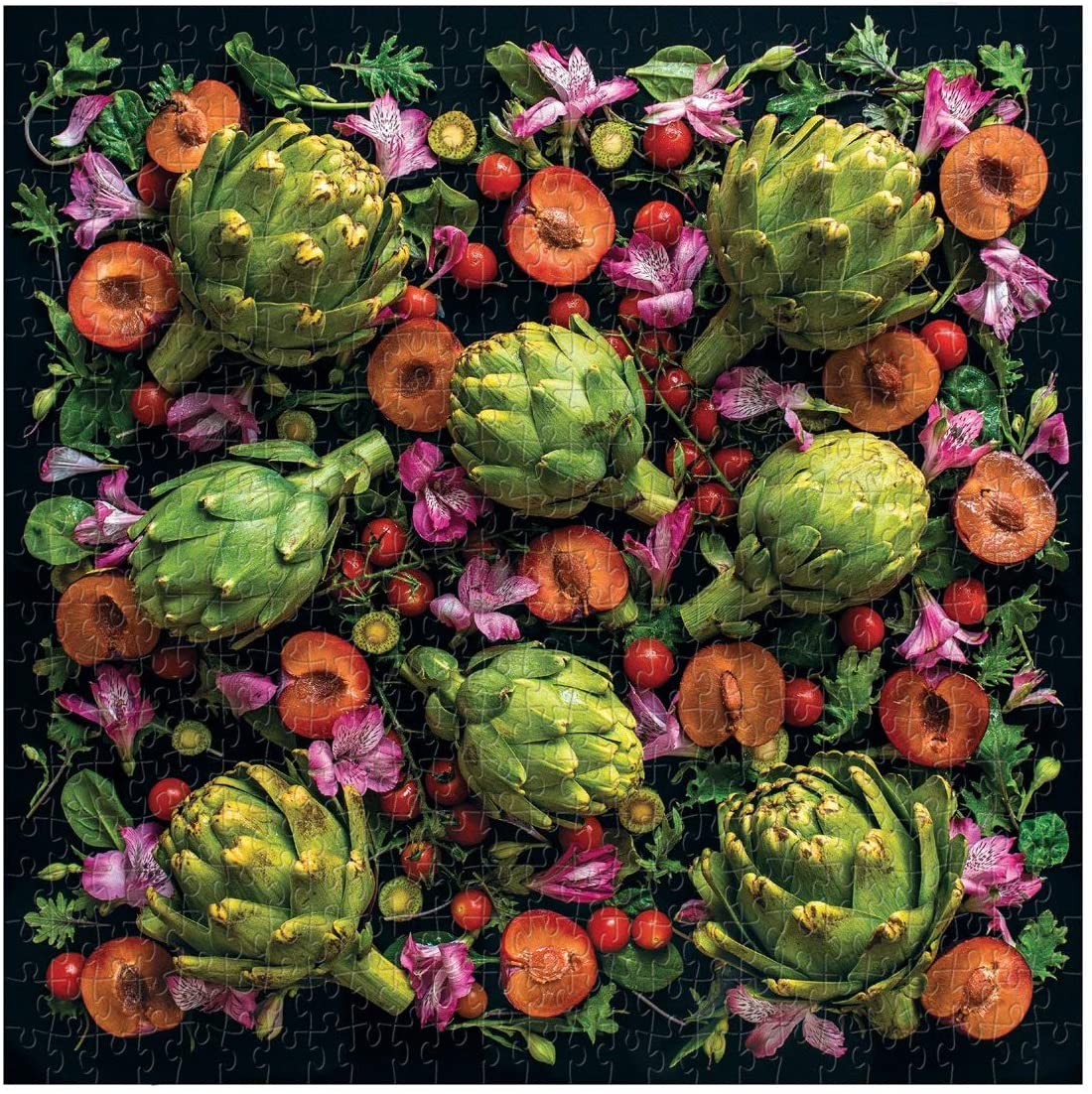 Artichoke Floral 500 Piece Puzzle