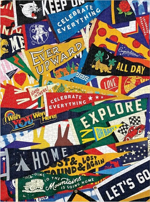 Celebrate Everything 1000 Piece Puzzle in Square Box