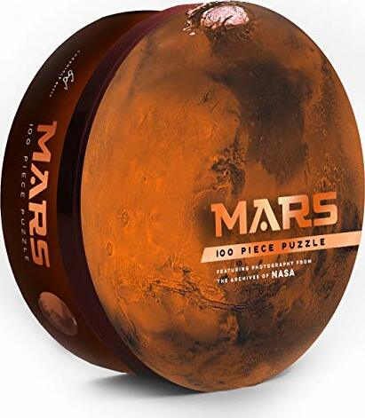 Mars: 100 Piece Puzzle: Featuring photography from the archives of NASA (Shaped Space Puzzle, Photography Puzzles, NASA Puzzle, Solar System Puzzle)