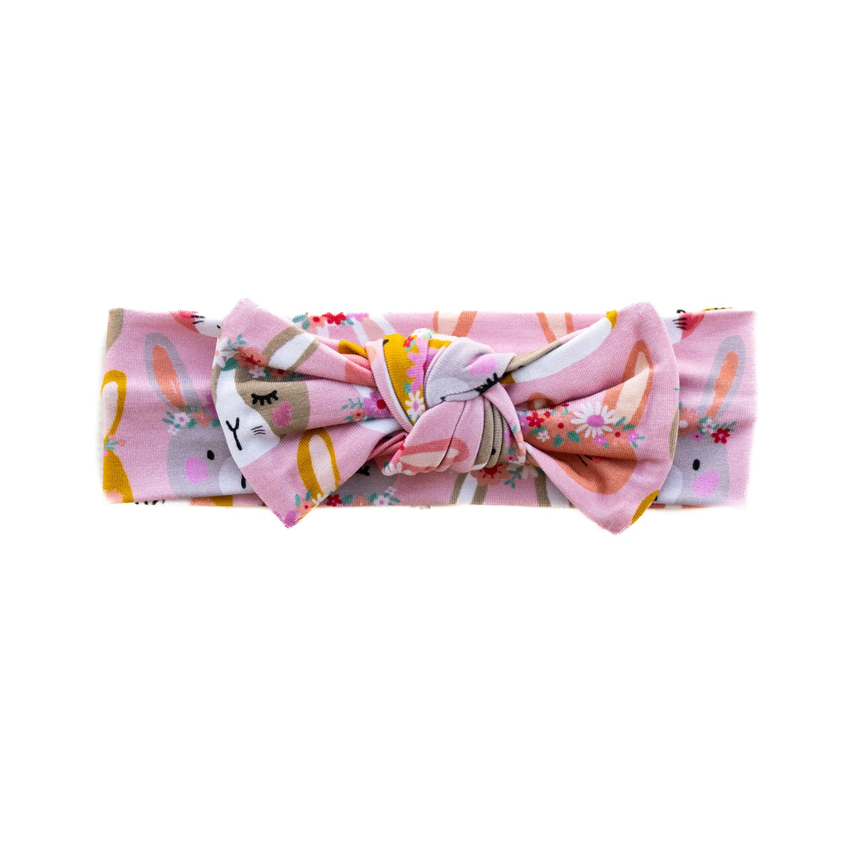 Boho Bunnies Bow Headband