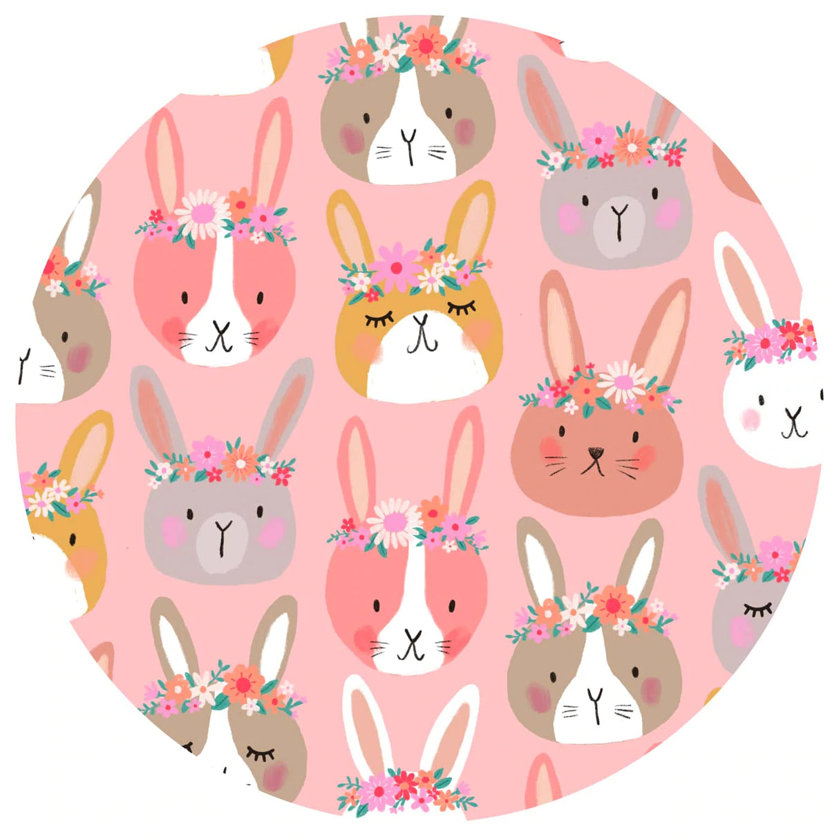 Boho Bunnies Bow Headband