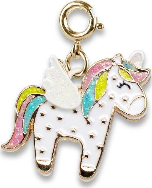 Gold Flying Unicorn Charm
