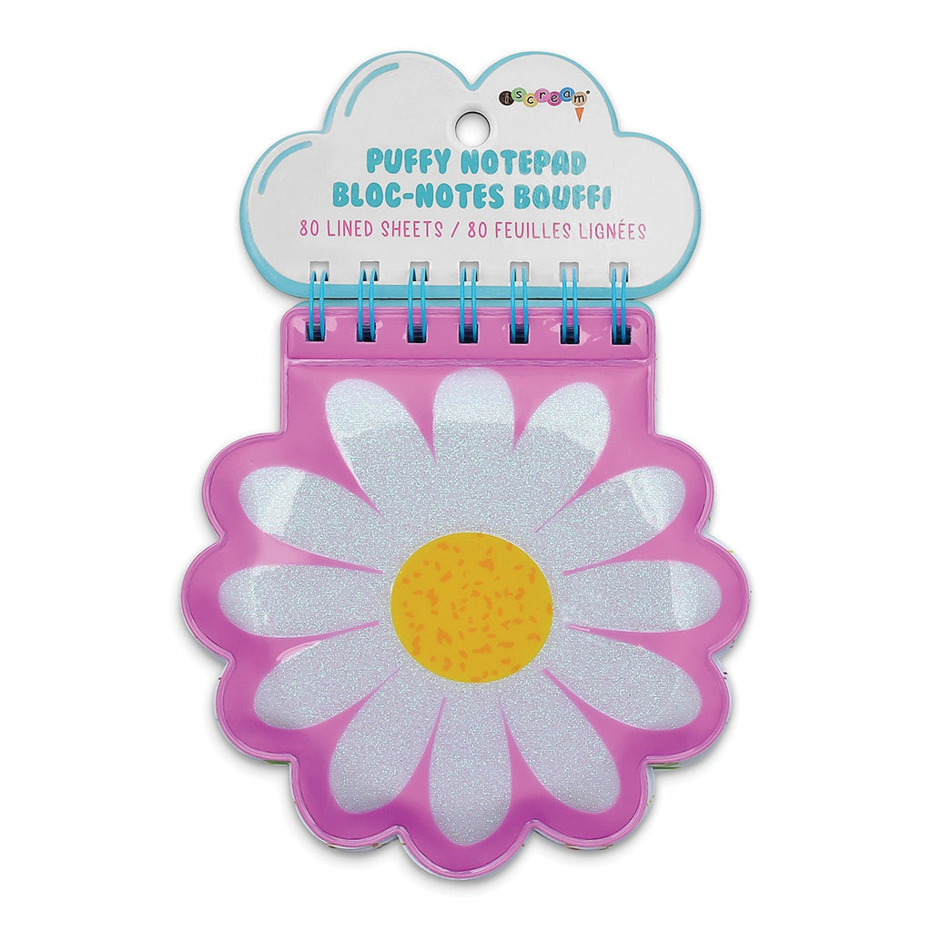 Puffy Notepad - Daisy