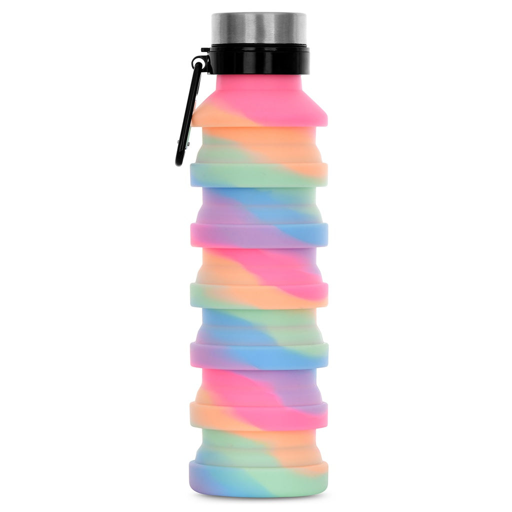 Water Bottle - Happy Stripe