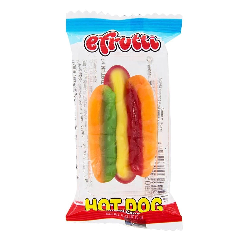 E-Fruitti Gummi Hot Dog