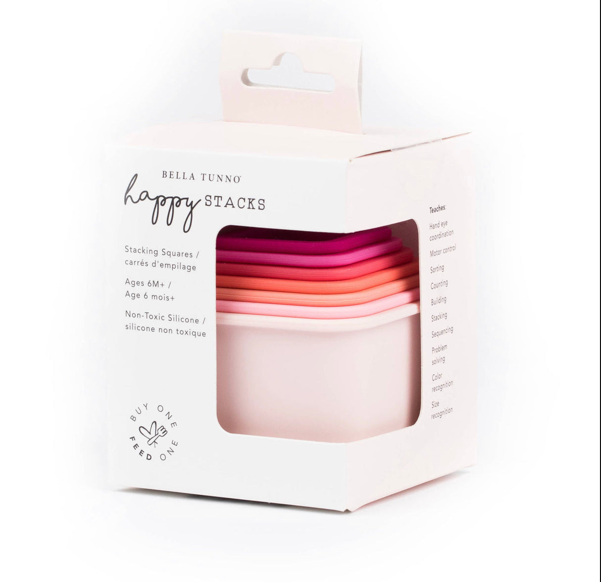 Jeweled Pink Happy Stacks