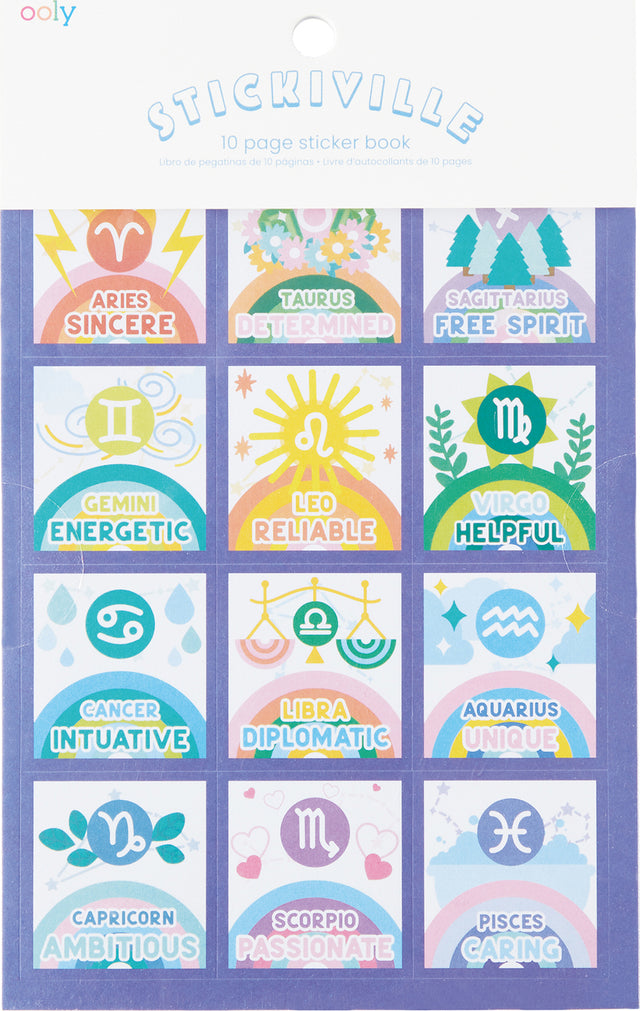 Stickiville Book - Zodiac (Matte Paper)
