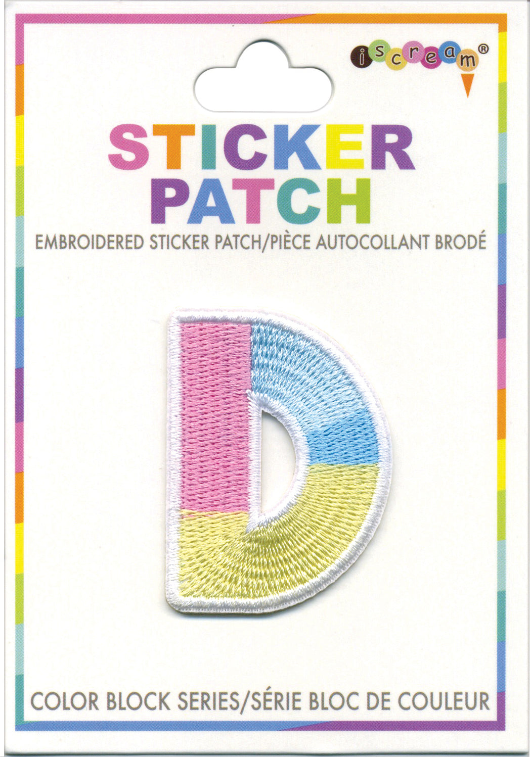 Color Block Sticker Patch