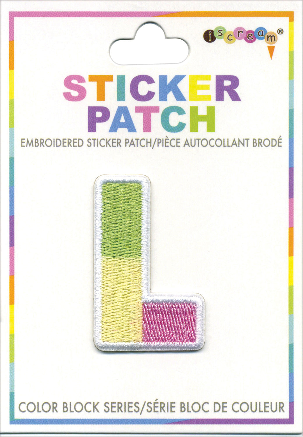 Color Block Sticker Patch