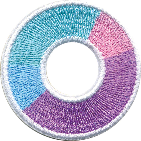 Color Block Sticker Patch