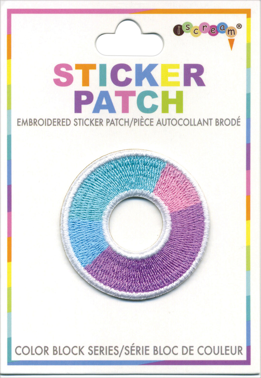 Color Block Sticker Patch