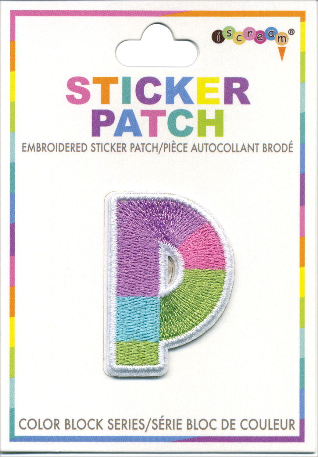 Color Block Sticker Patch