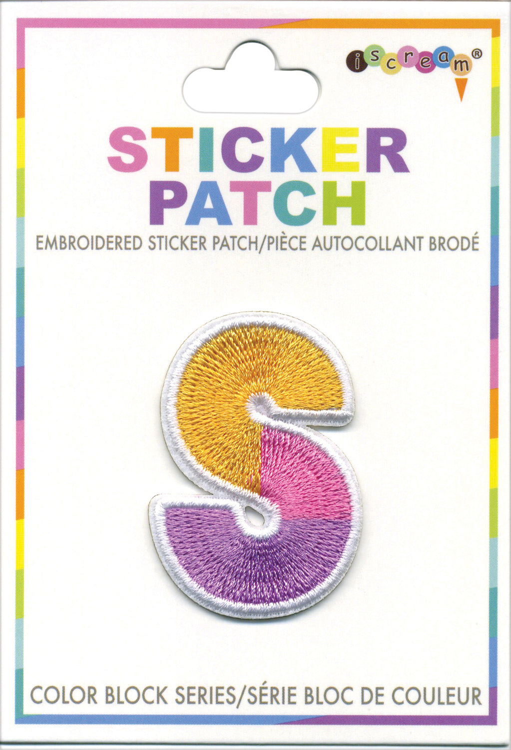 Color Block Sticker Patch