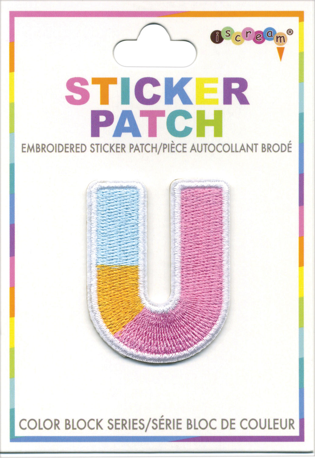 Color Block Sticker Patch