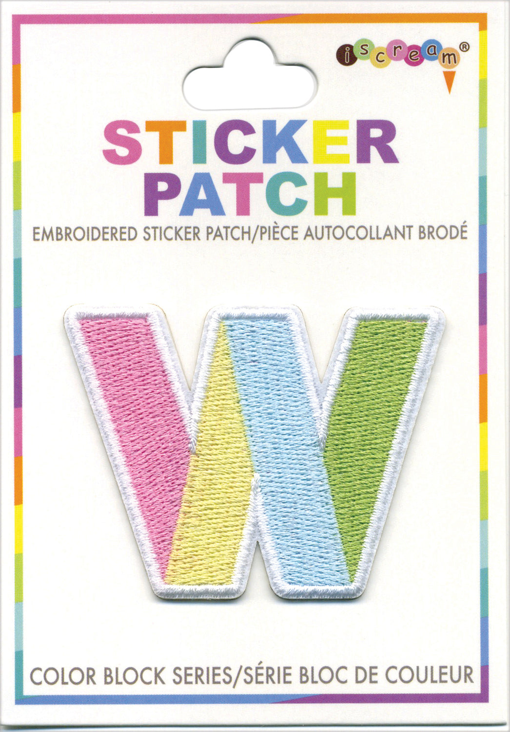 Color Block Sticker Patch