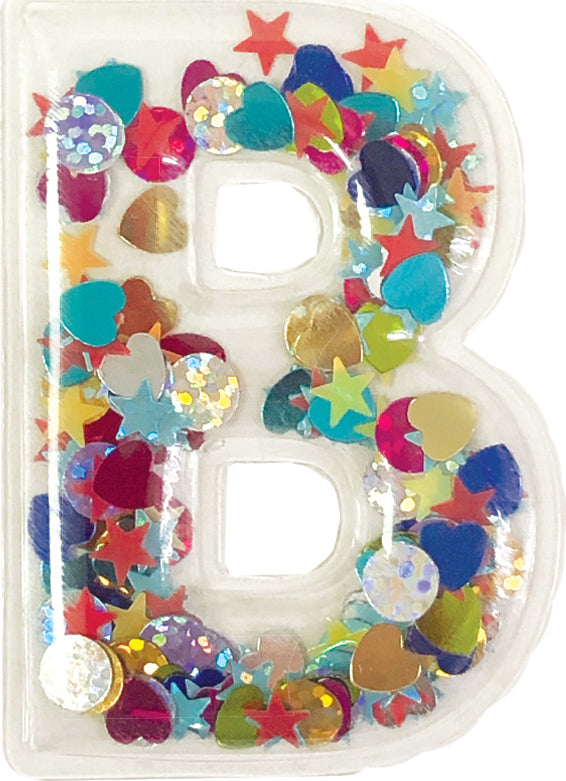 Confetti Letter Patch
