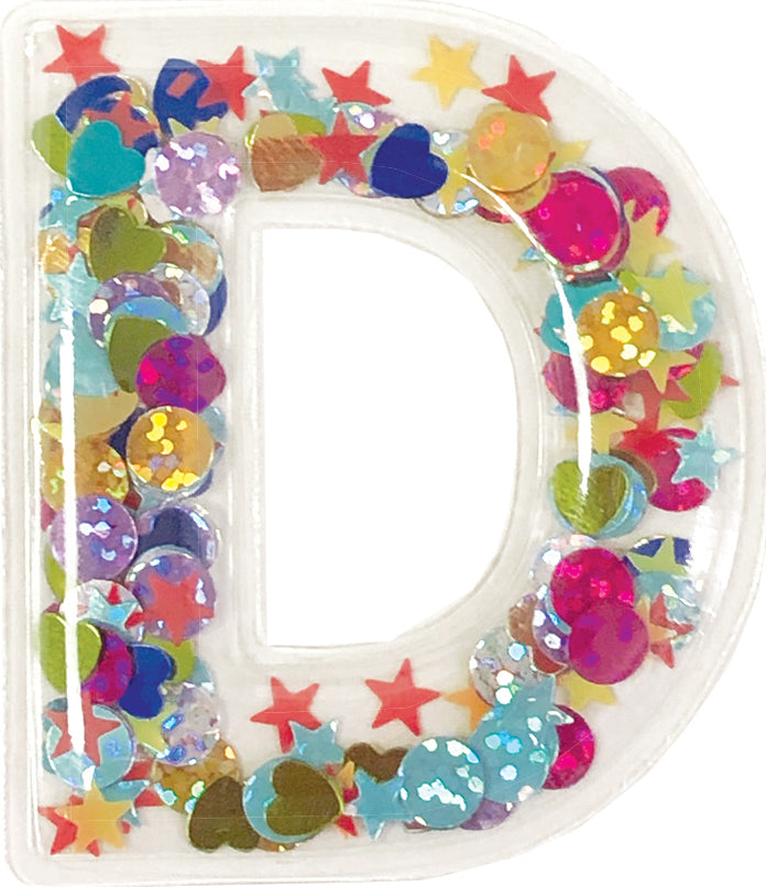 Confetti Letter Patch
