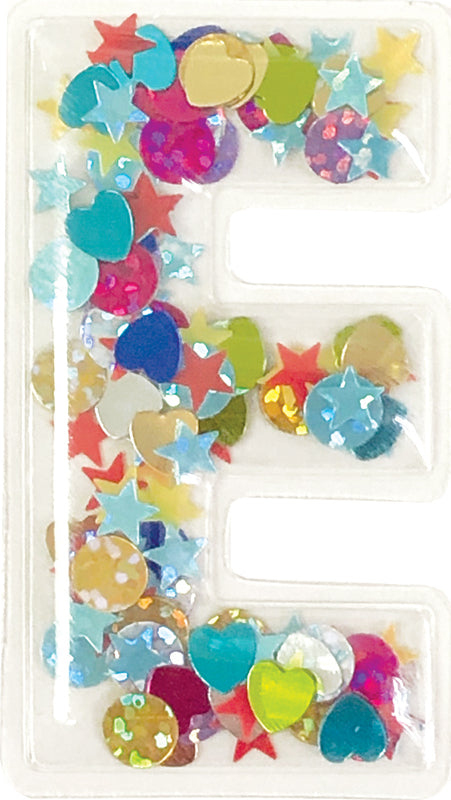 Confetti Letter Patch