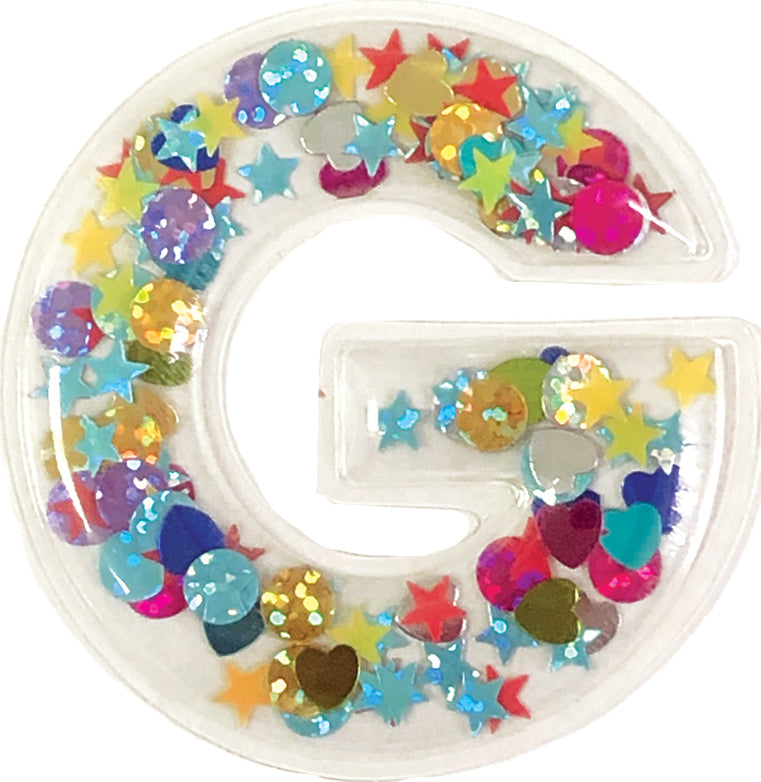 Confetti Letter Patch