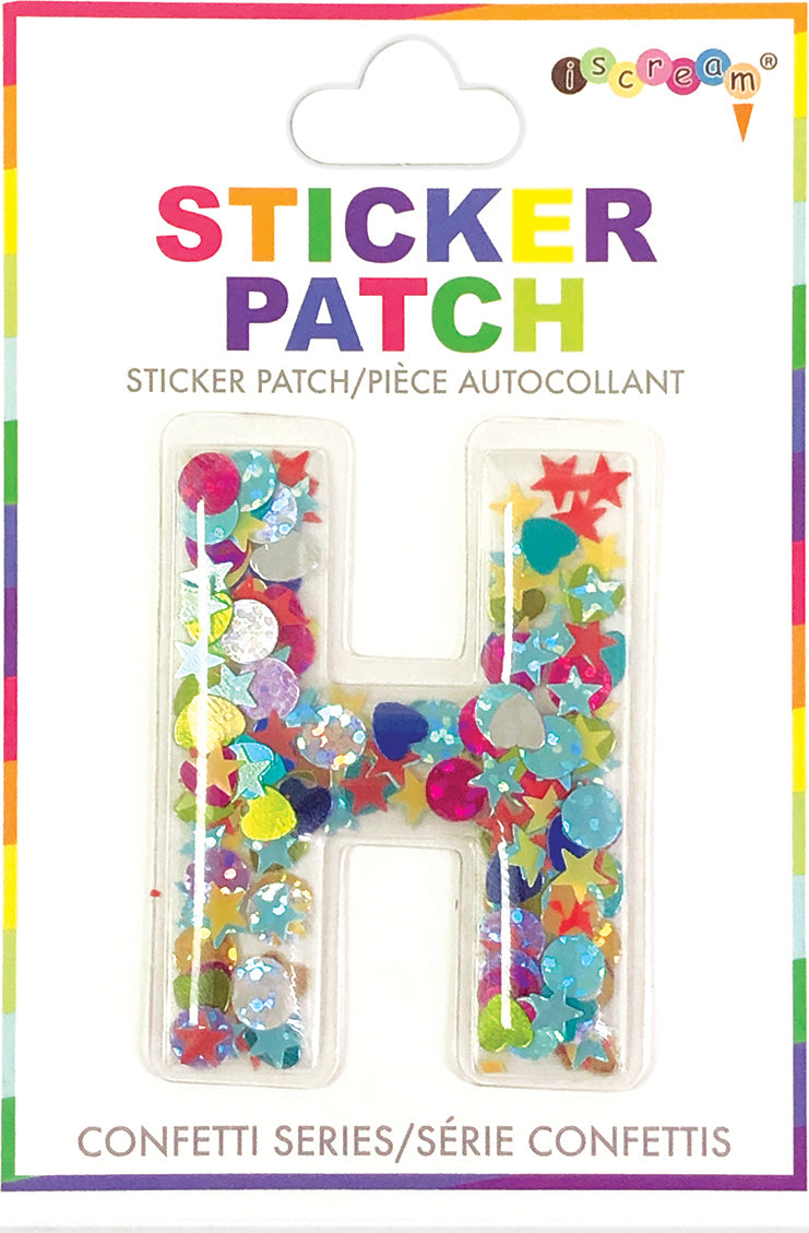 Confetti Letter Patch
