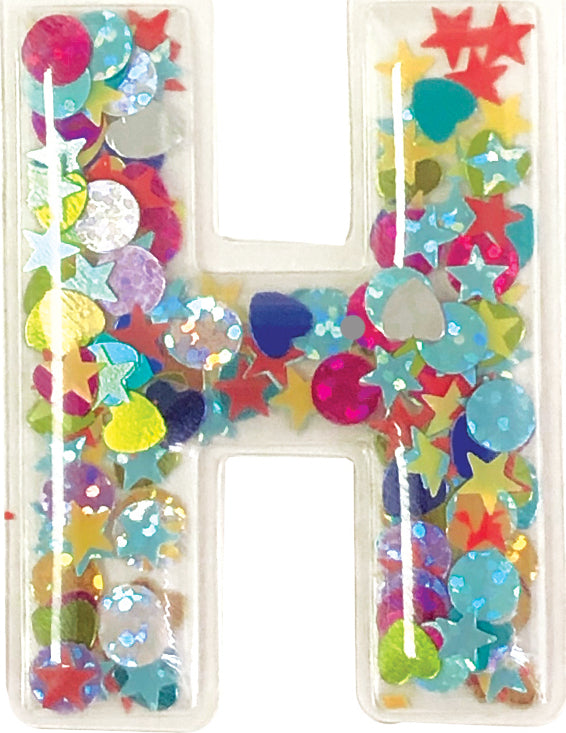 Confetti Letter Patch