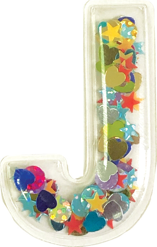 Confetti Letter Patch