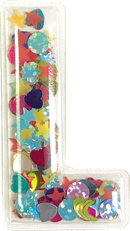 Confetti Letter Patch