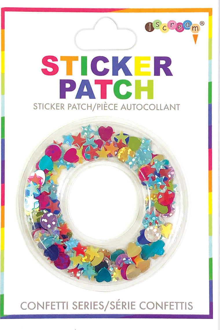 Confetti Letter Patch