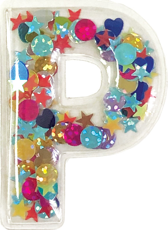 Confetti Letter Patch