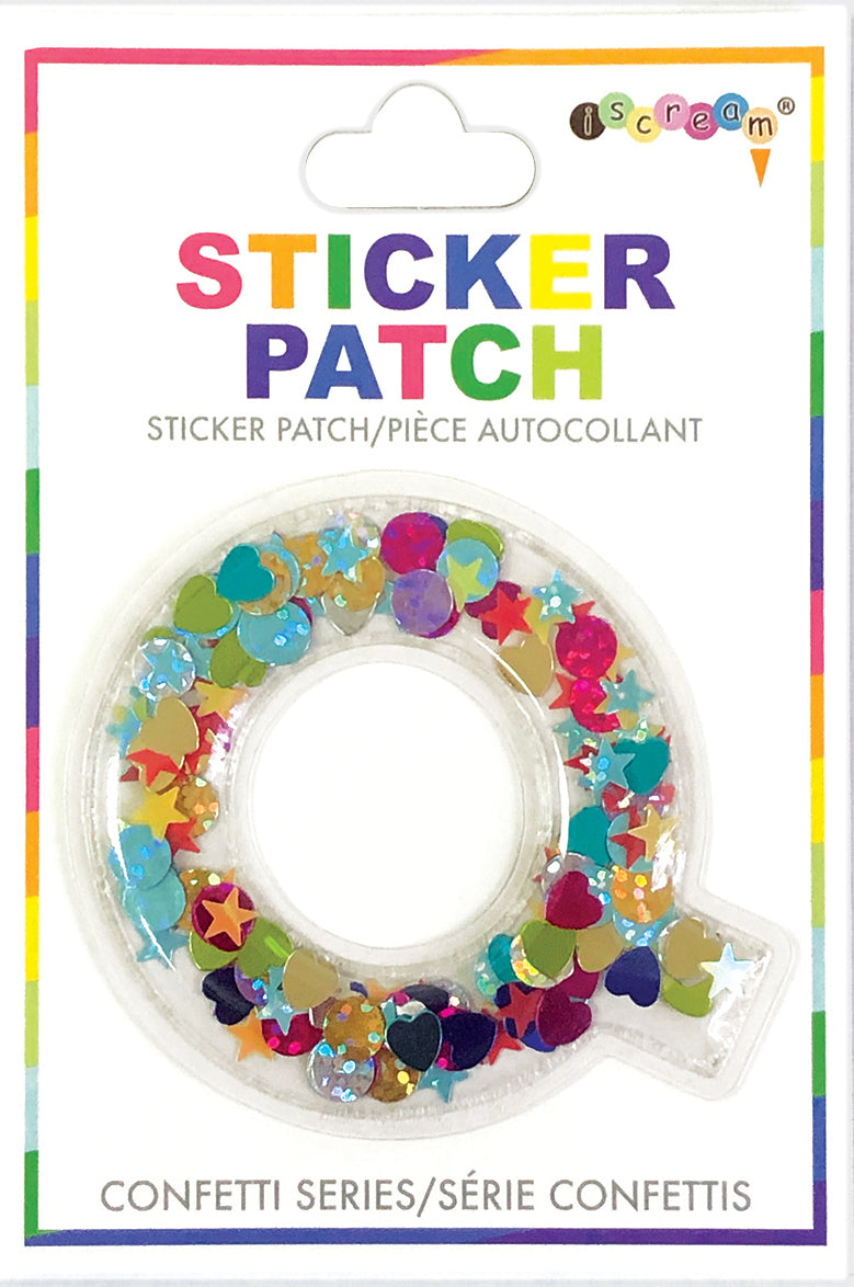Confetti Letter Patch