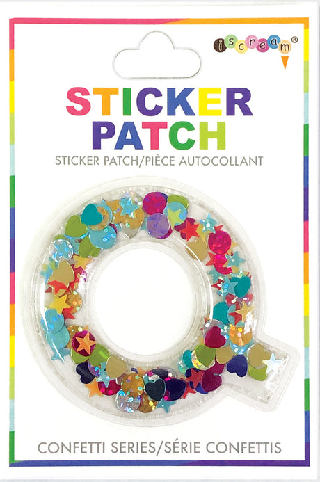 Confetti Letter Patch