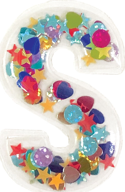 Confetti Letter Patch