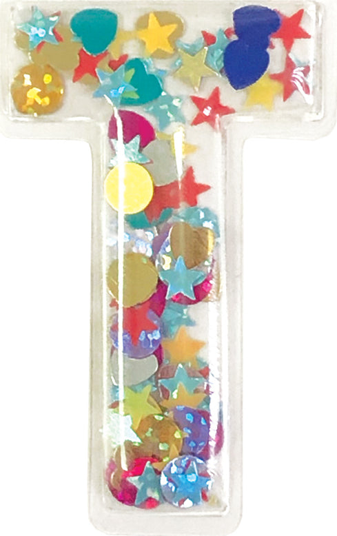 Confetti Letter Patch