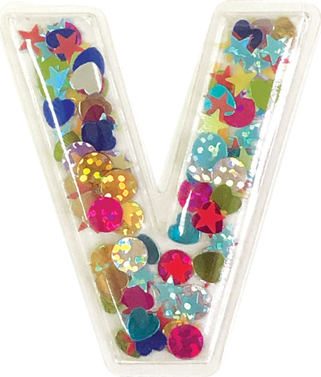 Confetti Letter Patch