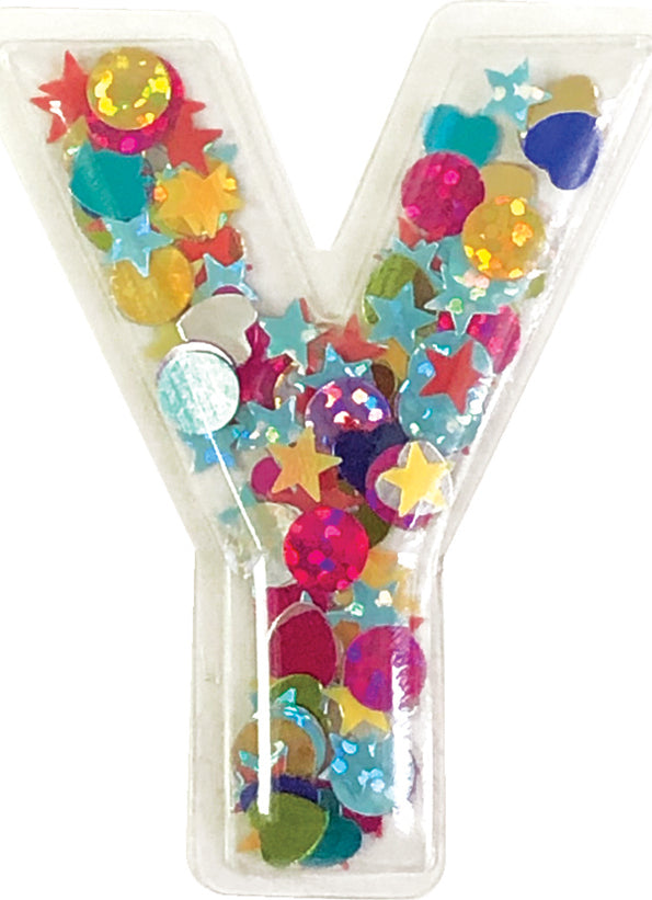 Confetti Letter Patch