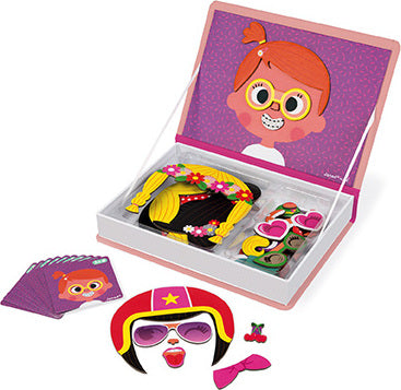 Girl'S Crazy Faces Magneti'Book