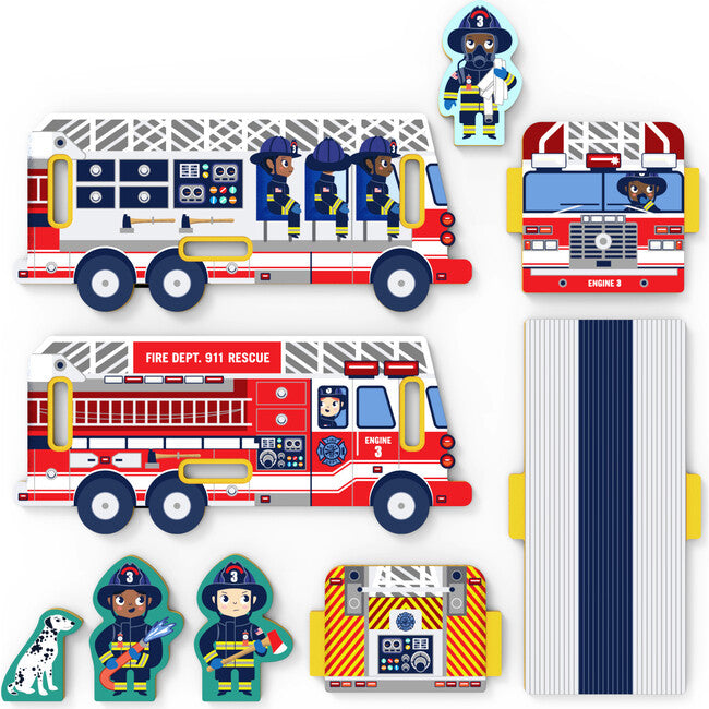 Fire Truck Play Puzzle