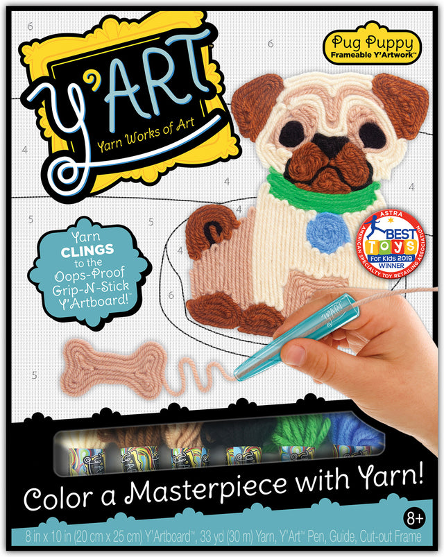 Y'Art Craft Kit - Pug Puppy