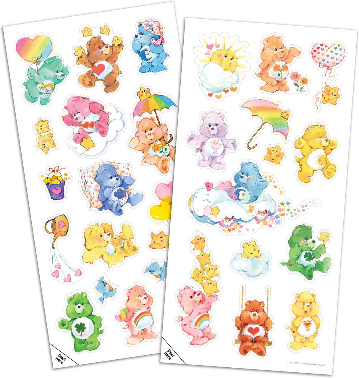 Colorforms Retro: Care Bears