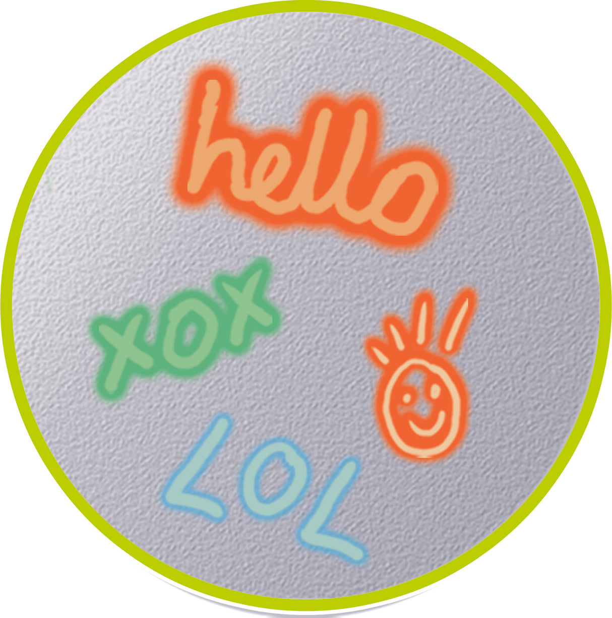 Glow-In-The-Dark Color Pens, 3 Pens